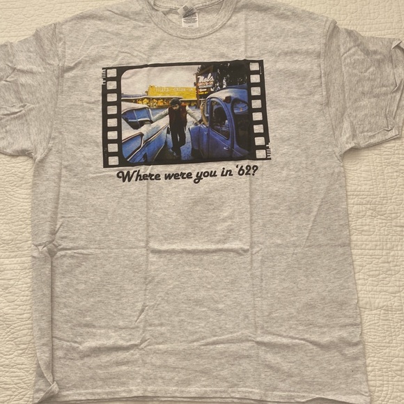 RARE American Graffiti-1973-GEORGE LUCAS Photo Unisex Shirt - BRAND NEW - Picture 3 of 12